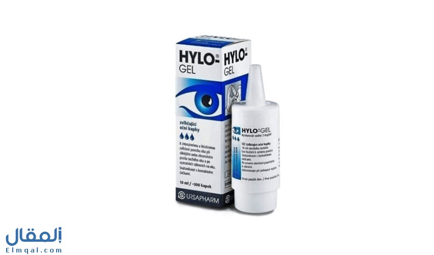هيلو جل قطرة للعين Hylo-Gel Eye Drops مرطب لمنع جفاف العين بعد جراحات ...